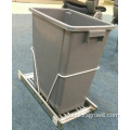 China kitchen grey or white single waste bin Supplier